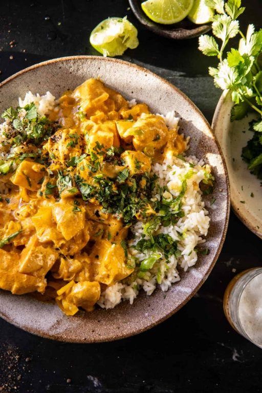 Slow Cooker Thai Yellow Curry with Potatoes