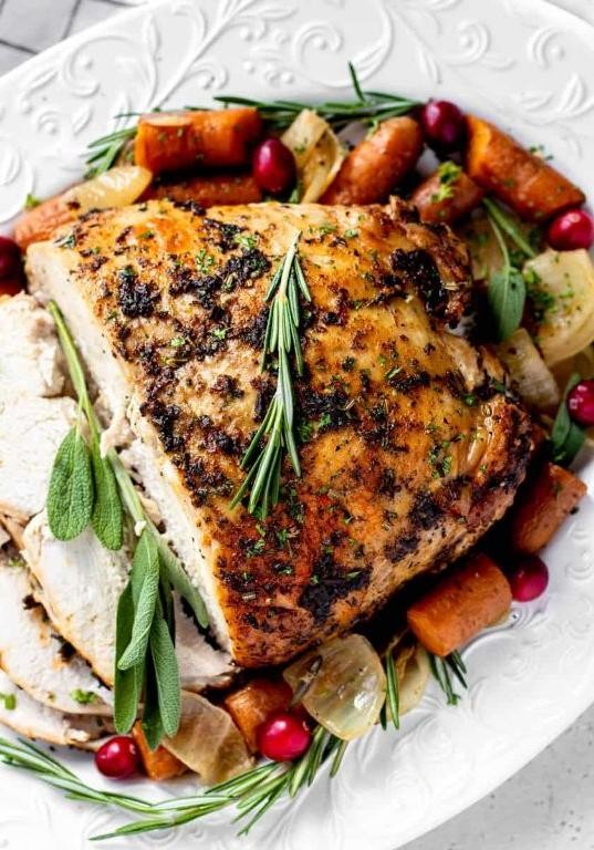 Slow Cooker Turkey Breast with Vegetables