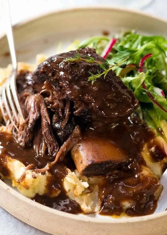 Slow-Cooked Beef Short Ribs