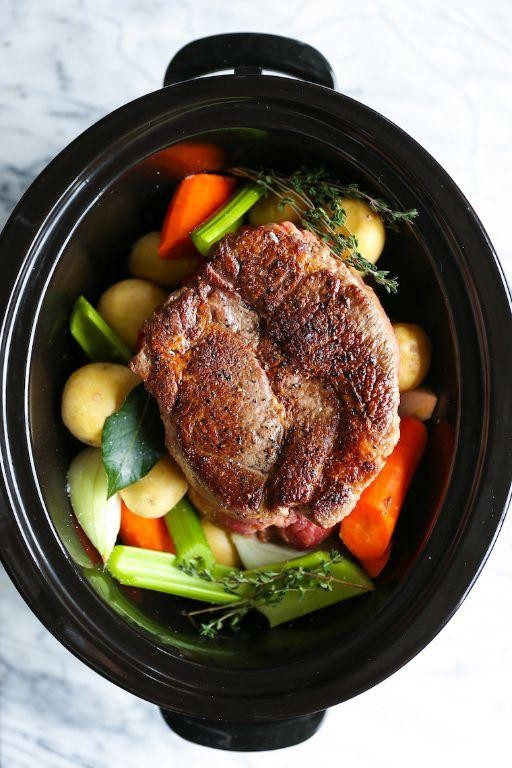 Slow-Cooker Pot Roast with Vegetables
