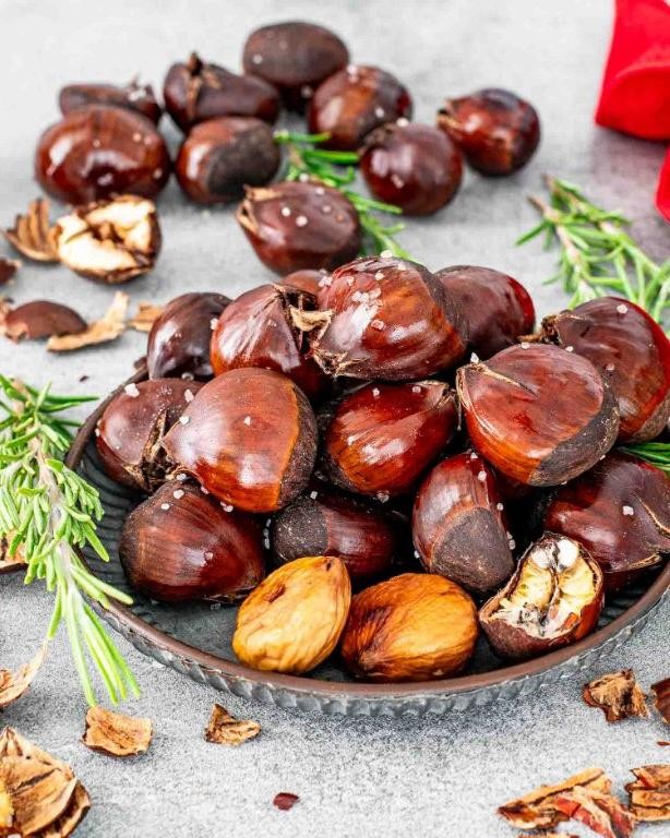 Smoked Paprika Roasted Chestnuts