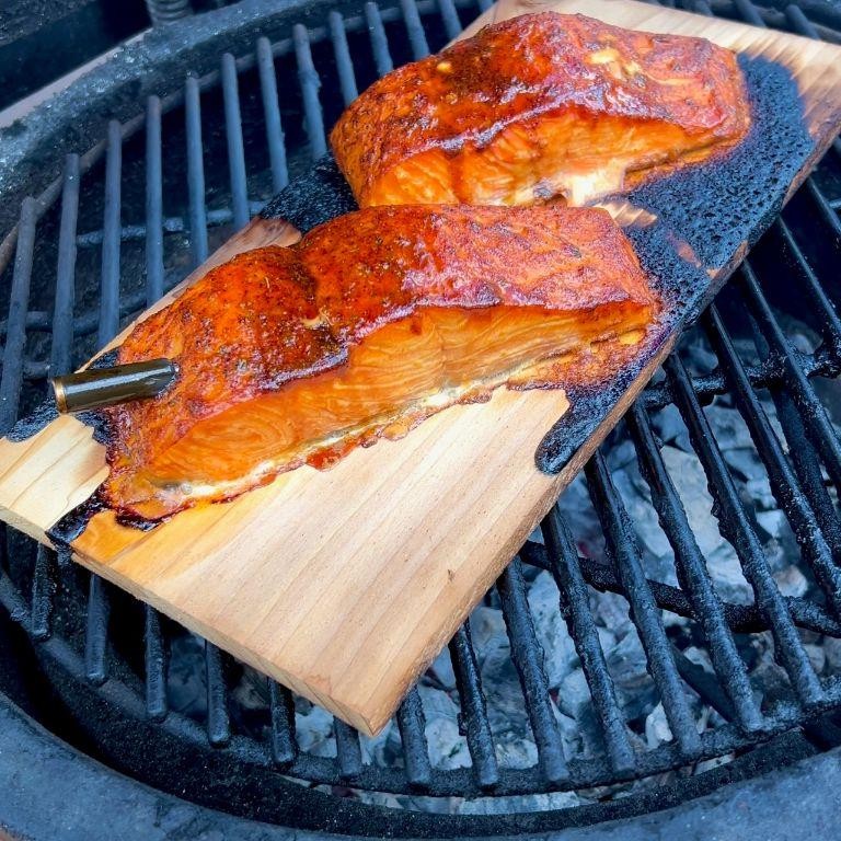 Smoky Chipotle Cedar Plank Salmon