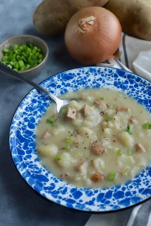 Smoky Kielbasa and Potato Soup