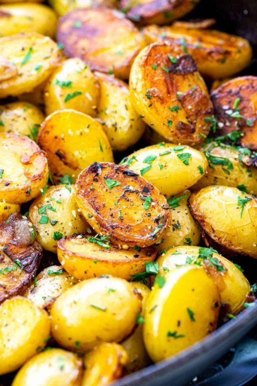 Smoky Paprika Baby Dutch Yellow Potato Skillet