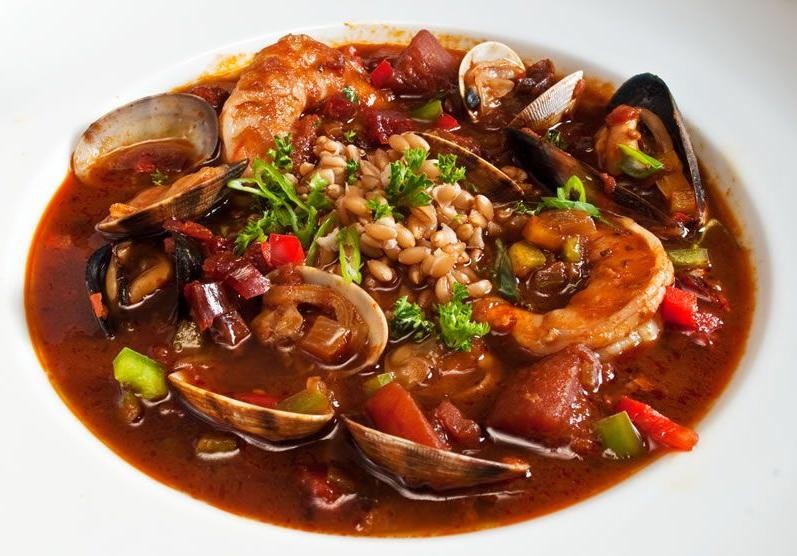 Smoky Paprika Bouillabaisse with Chorizo