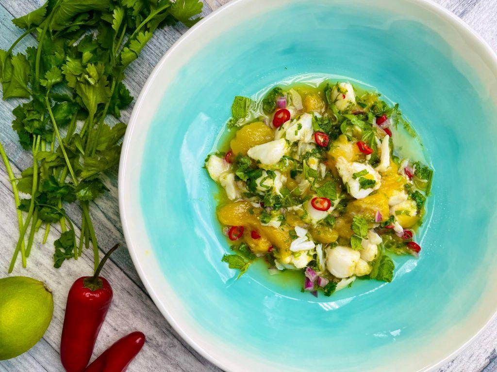 Snow Crab and Mango Ceviche