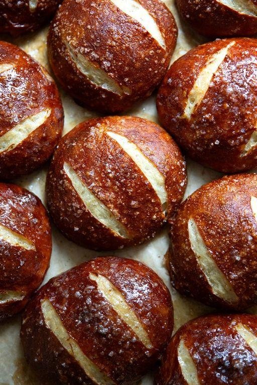 Soft Pretzel Buns