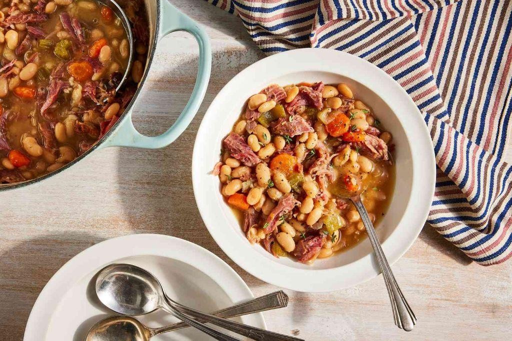 Southern Ham and Bean Soup
