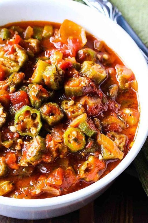 Southern Okra and Tomato Soup