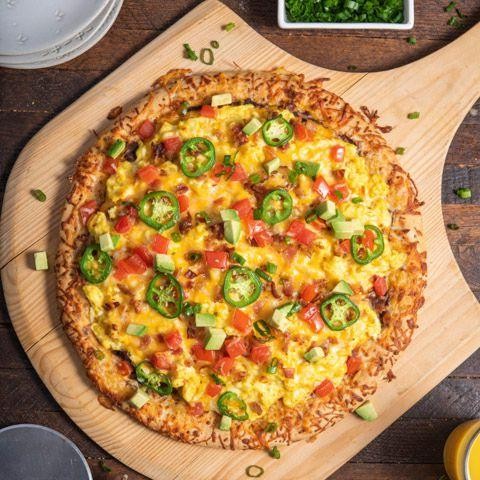 Southwestern Breakfast Pizza