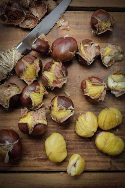 Soy Ginger Roasted Chestnuts