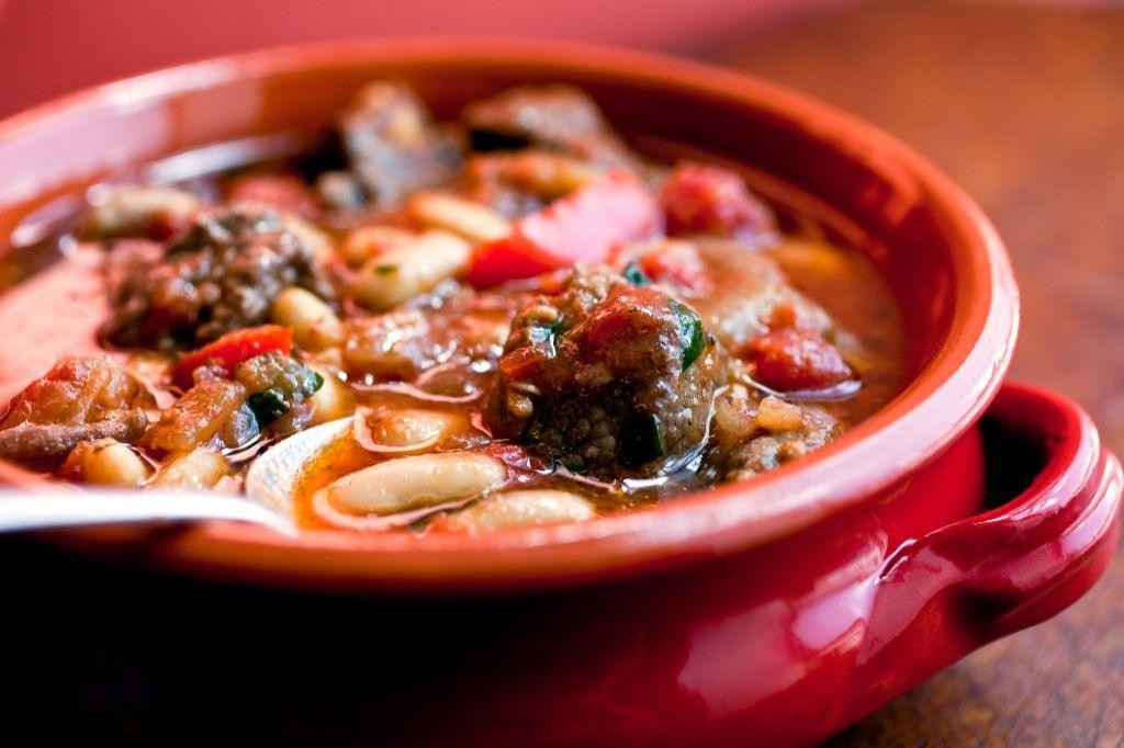 Spanish Slow Cooker Lamb Stew with Saffron