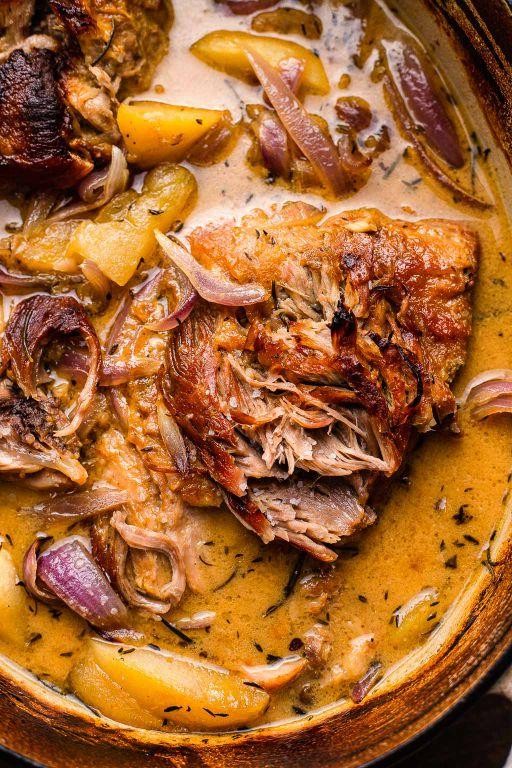 Spiced Apple Cider Pork Shoulder