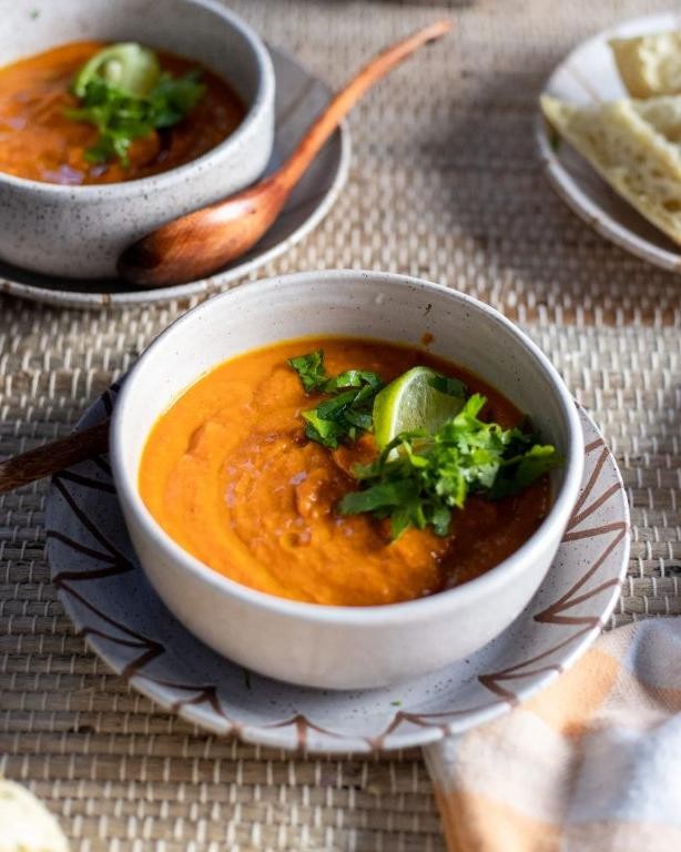 Spiced Apple and Carrot Soup