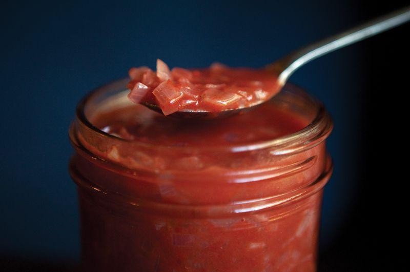 Spiced Autumn Olive Chutney