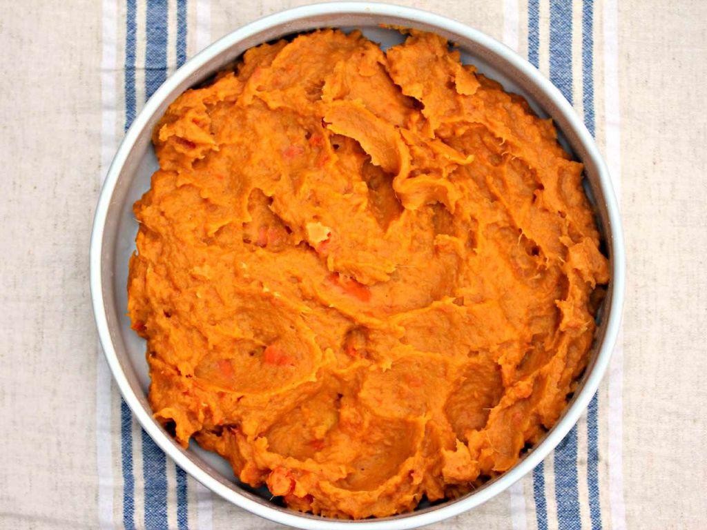 Spiced Crockpot Sweet Potato Mash