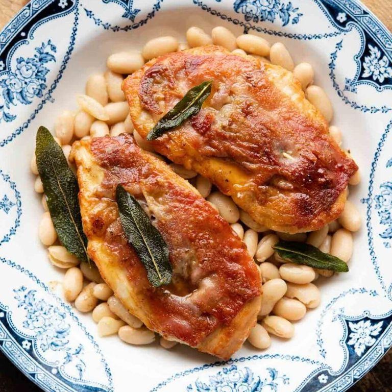 Spicy Chicken Saltimbocca with Calabrian Peppers