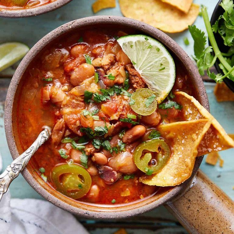 Spicy Chipotle Borracho Beans with Chorizo