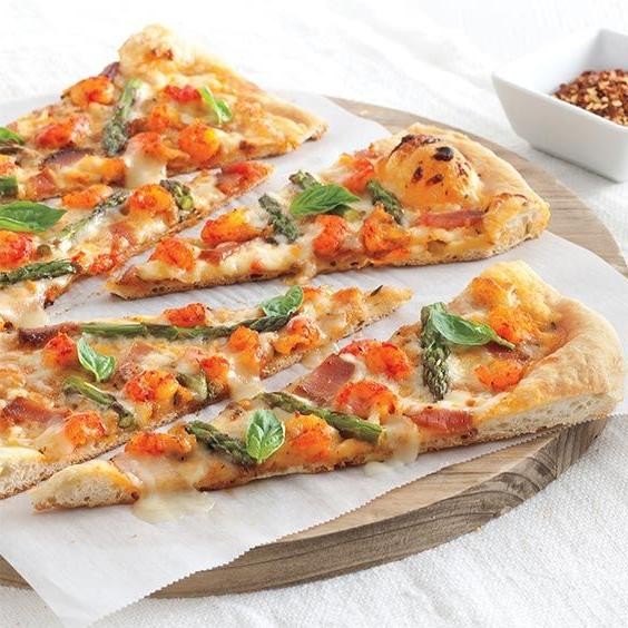 Spicy Crawfish Tail Pizza