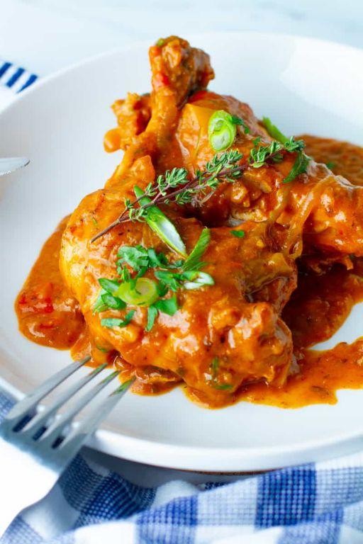 Spicy Creole Stew Chicken