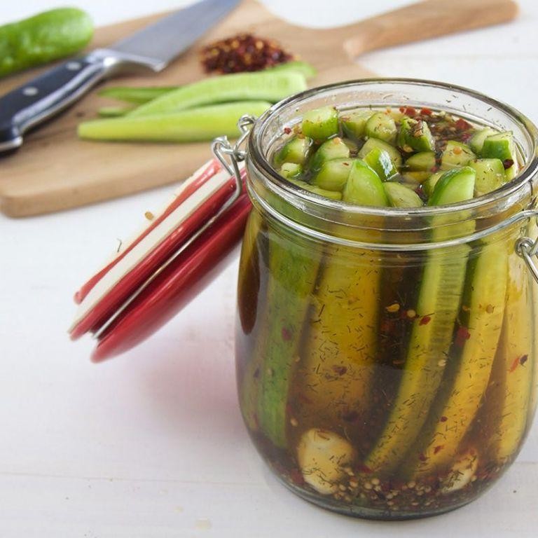Spicy Dill Pickle Spears