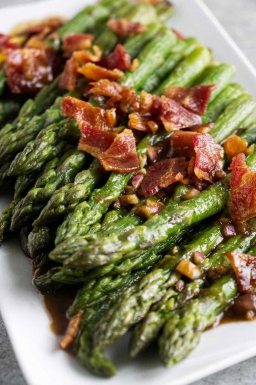 Spicy Frozen Asparagus with Chili Flakes