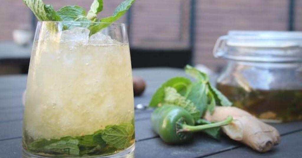Spicy Jalapeño Mint Julep