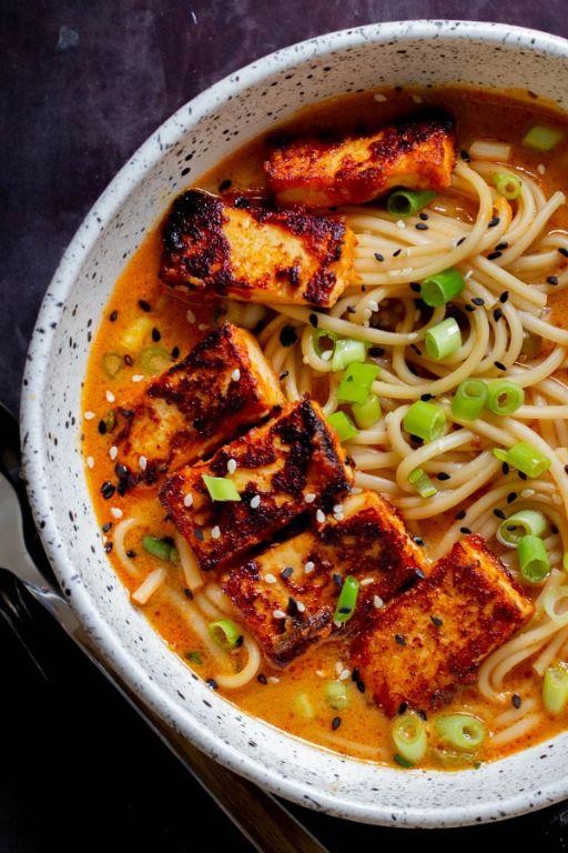 Spicy Ramen with Peanut Sauce