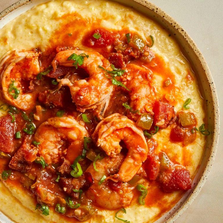 Spicy Shrimp and Grits