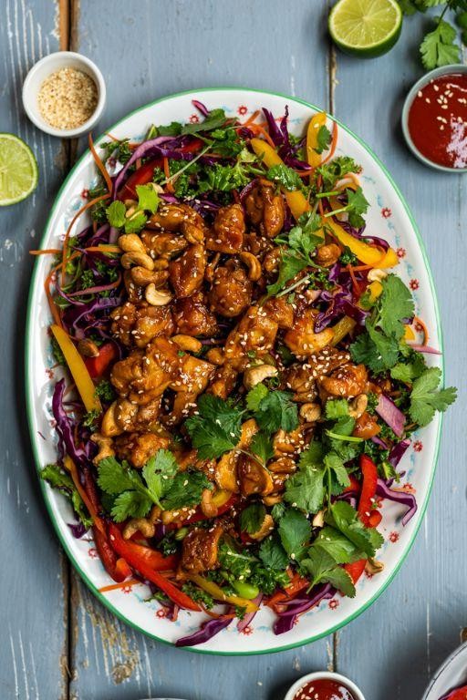 Spicy Sriracha Chicken Salad