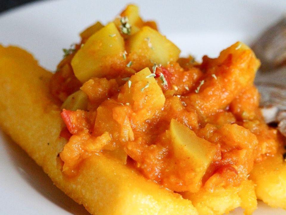 Spicy Sriracha Mashed Turnips