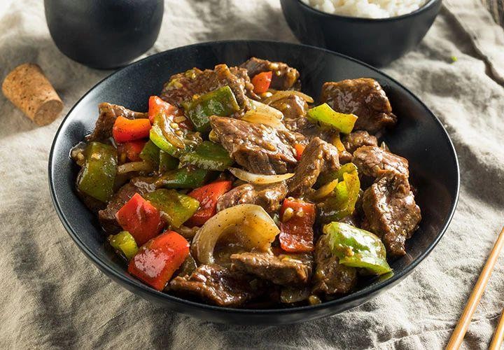 Spicy Szechuan Pepper Steak Stir-Fry