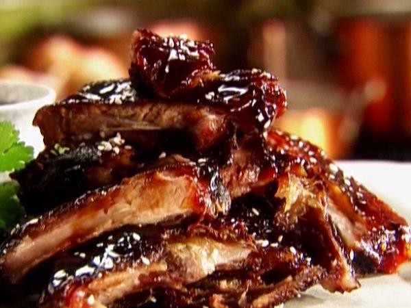Spicy Teriyaki Glazed Ribs
