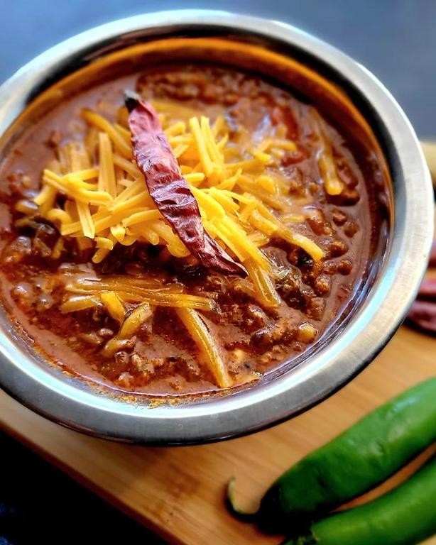 Spicy Texas Chili with Habanero Peppers