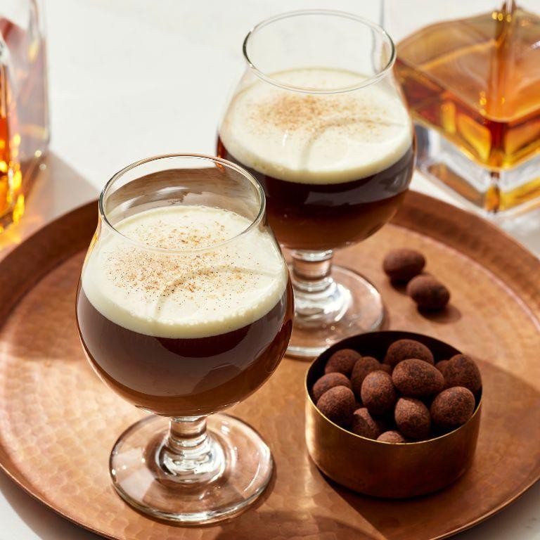 Spiked Eggnog Latte