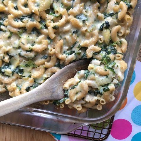 Spinach and Artichoke Kraft Mac and Cheese