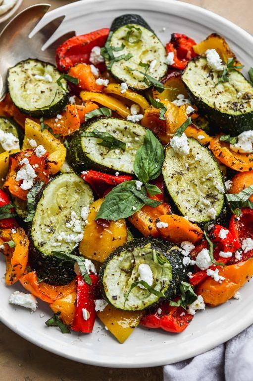 Steamed Zucchini with Red Pepper Flakes
