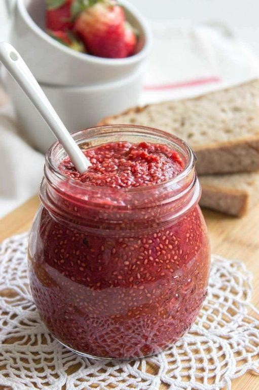 Strawberry Chia Seed Jam