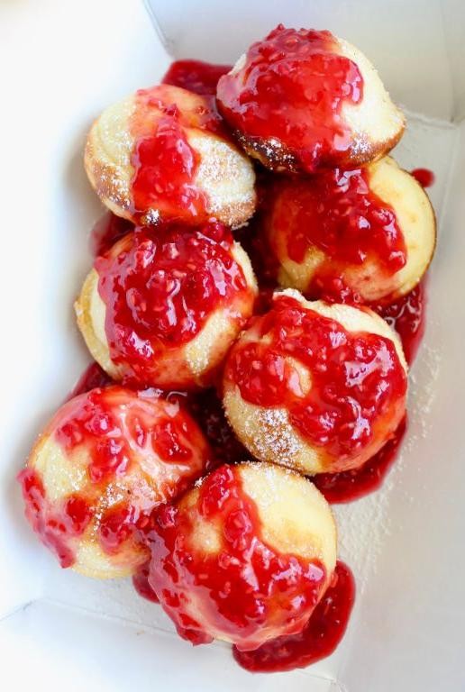 Strawberry Cream Cheese Ebelskiver