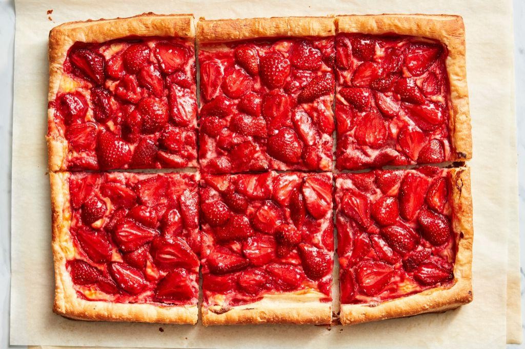 Strawberry Cream Cheese Tart