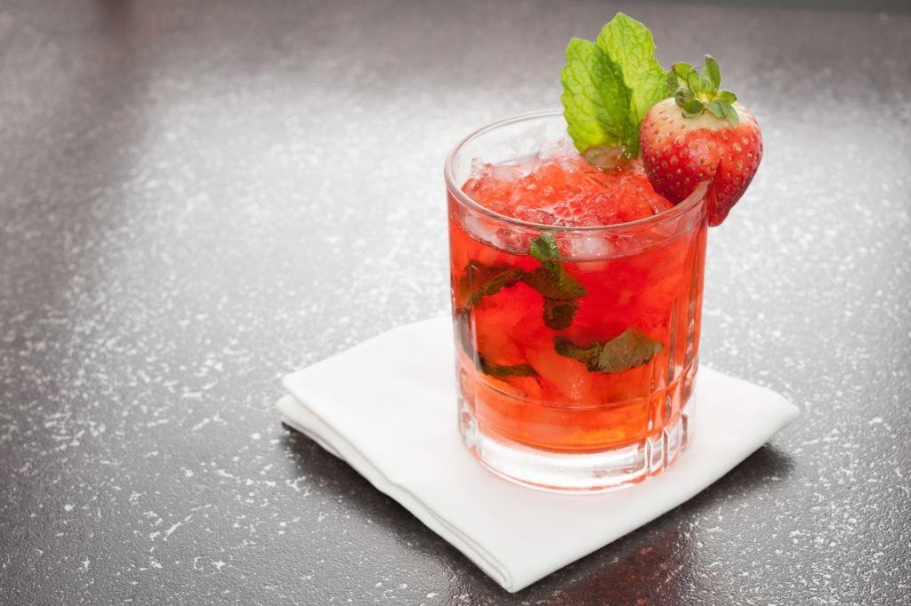 Strawberry Mint Julep