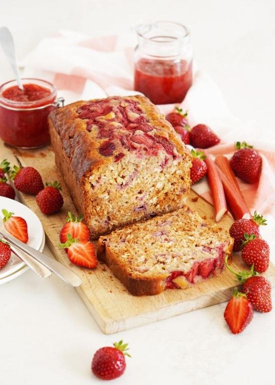 Strawberry Rhubarb Bread