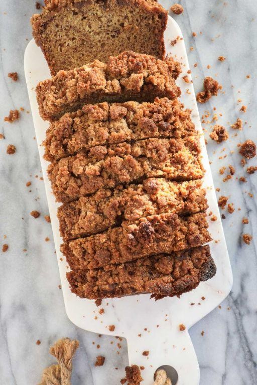Streusel-Topped Banana Bread