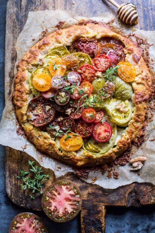 Summer Squash and Tomato Galette