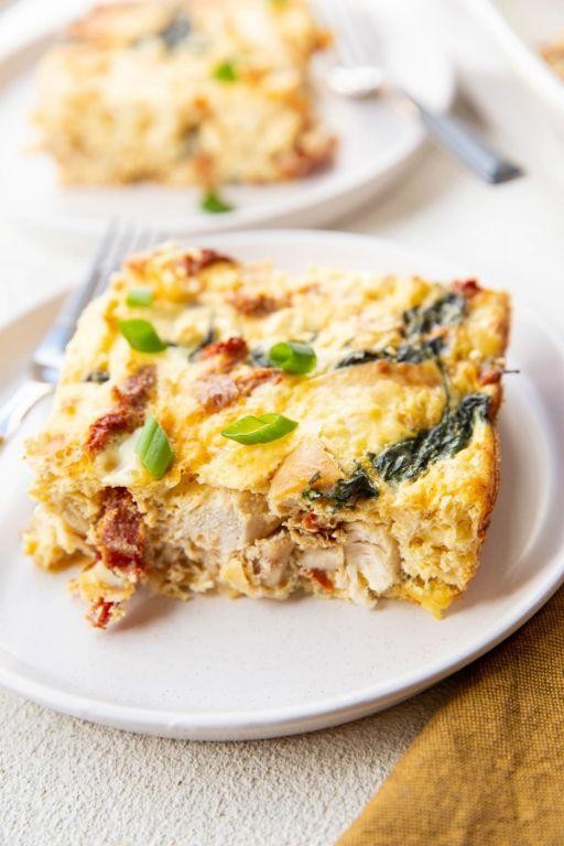 Sun-Dried Tomato and Feta Gluten Free Breakfast Casserole