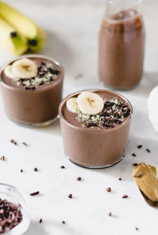 Sunflower Seed and Banana Smoothie