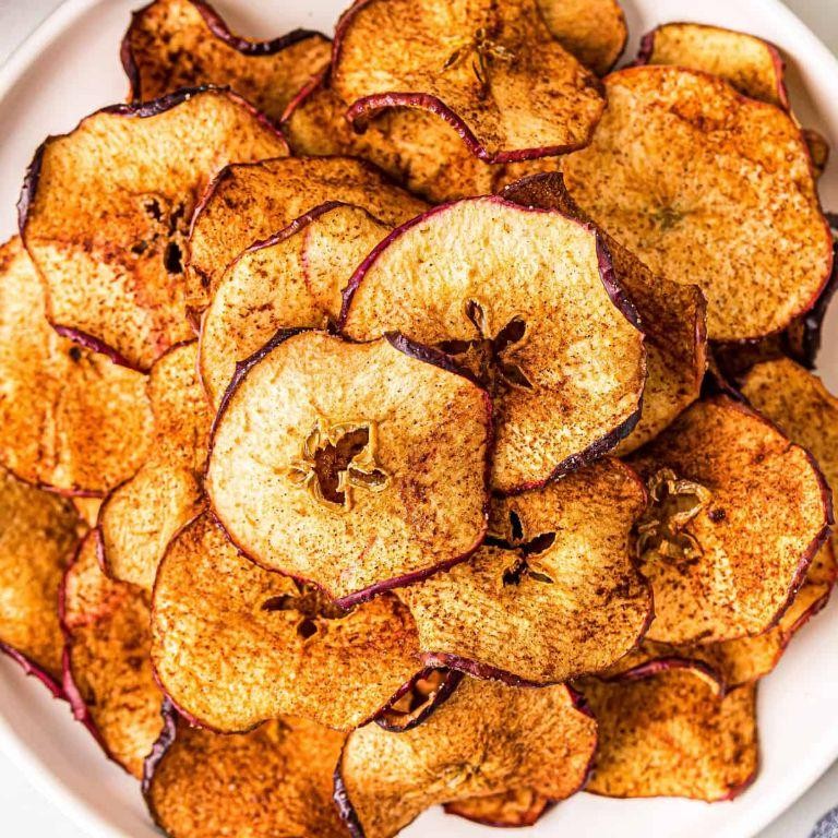 Sweet Cinnamon Apple Chips