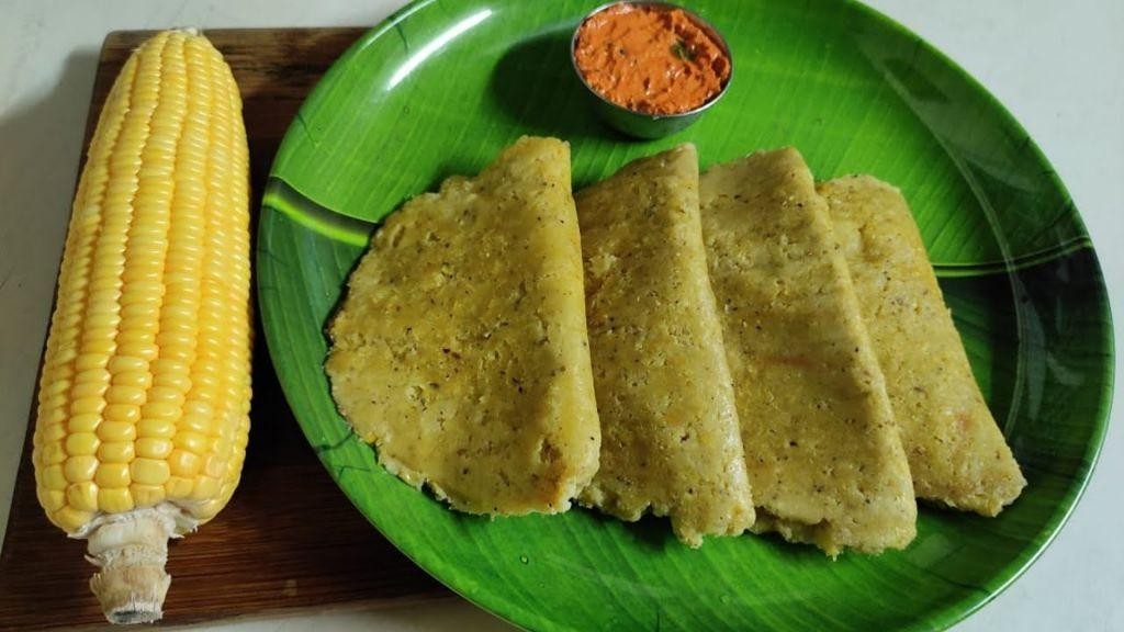 Sweet Corn Kadubu with Herbs
