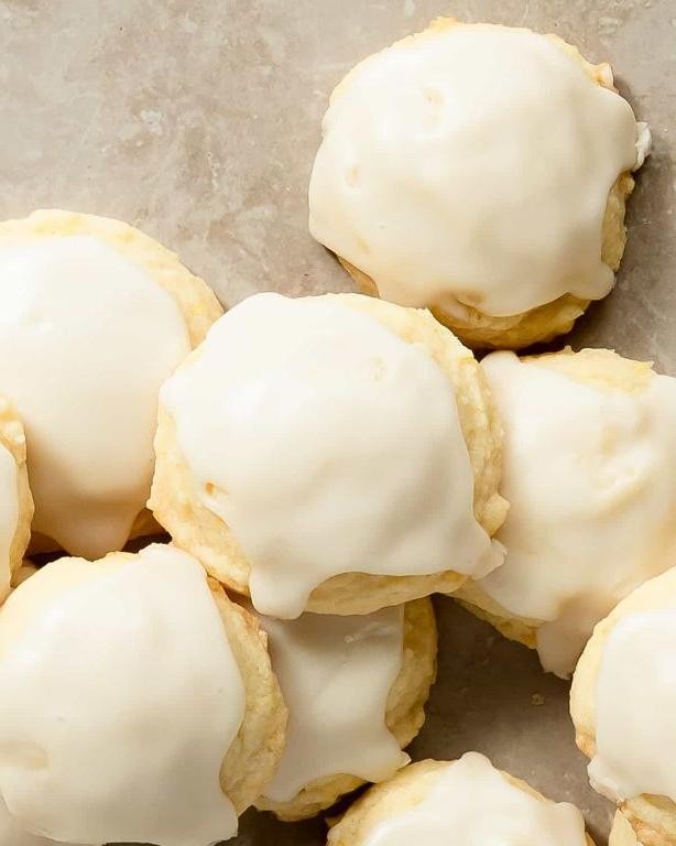 Sweet Italian Lemon Drop Cookies