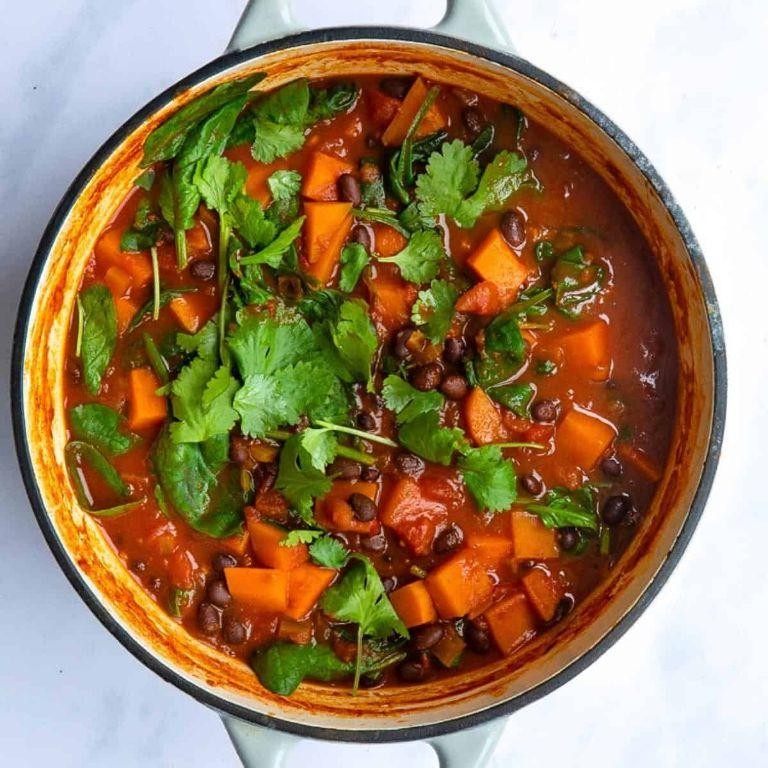 Sweet Potato and Black Bean Stew